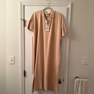 Tuckernuck Beige Maxi Polo Dress